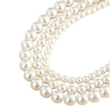 Personalized Detachable Trendy Cool Multi-layer Artificial Pearl Chain-sense Buckle Anklet Ornament